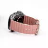 Connect Watch 42/44/45mm Marine Leather Watch Strap Smoky Purple