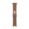 Connect Watch 42/44/45mm Marine Leather Watch Strap Brown