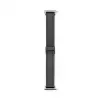 Connect 20mm Silicone Leather Watch Straps with Magnetic Black