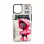 iLike Apple iPhone 14 PC Silicone Case Spider Sense White Pink