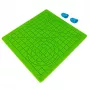 iLike S2 Silikoninis kilimėlis (18x18 cm) saugiam 3D spausdinimo rašiklio naudojimui + 2 pirštų antgaliai, žalia