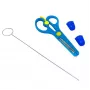 iLike S3 Accessory Set 3in1, skirtas 3D spausdinimo rašikliui - valymo adata / žirklės / 2 pirštų apsaugos