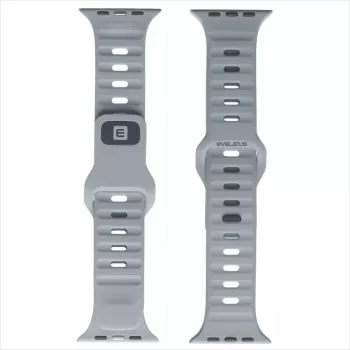 Evelatus Watch 38/40/41 Sport Silicone Loop Gray