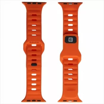 Evelatus Watch 38/40/41 Sport Silicone Loop Orange
