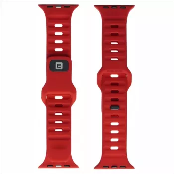 Evelatus Watch 38/40/41 Sport Silicone Loop Dark Cherry