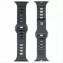 Evelatus Watch 38/40/41 Sport Silicone Loop Anthracite Gray
