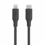 Evelatus USB-C į Lightning silikoninis kabelis 1,2 m (MFI10CL) 60W / 20V 3A juodas