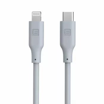 Evelatus USB-C į Lightning silikoninis laidas 1,2 m (MFI10CL) 60W / 20V 3A baltas