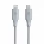 Evelatus USB-C į Lightning silikoninis laidas 1,2 m (MFI10CL) 60W / 20V 3A baltas