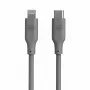 Evelatus USB-C į Lightning silikoninis kabelis 1,2 m (MFI10CL) 60W / 20V3A pilka