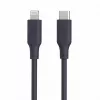 Evelatus USB-C į Lightning silikoninis kabelis 1,2 m (MFI10CL) 60W / 20V 3A mėlynas