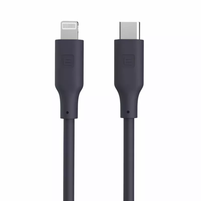 Evelatus USB-C į Lightning silikoninis kabelis 1,2 m (MFI10CL) 60W / 20V 3A mėlynas