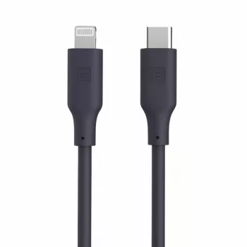 Evelatus USB-C į Lightning silikoninis kabelis 1,2 m (MFI10CL) 60W / 20V 3A mėlynas