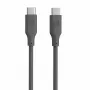 Evelatus USB-C į USB-C silikoninis kabelis 1,2 m 60W PD pilkas