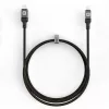 Evelatus USB-C į Lightning laidas 1,2 m 60W MFi sertifikuotas pintas nailonas aliuminio korpusas juodas