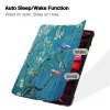 iLike Galaxy Tab S9 FE Tri-Fold Eco-Leather Stand Case Sakura