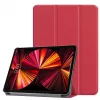iLike iPad Pro 11 4th Gen Tri-Fold Eco-Leather Stand Case Coral Pink