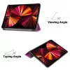 iLike iPad Mini 5 7.9 Tri-Fold Eco-Leather Stand Case Purple