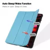 iLike iPad Mini 5 7.9 Tri-Fold Eco-Leather Stand Case Sky Blue