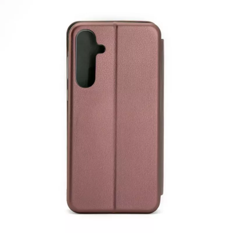 iLike Samsung Galaxy A55 Book Case Plum