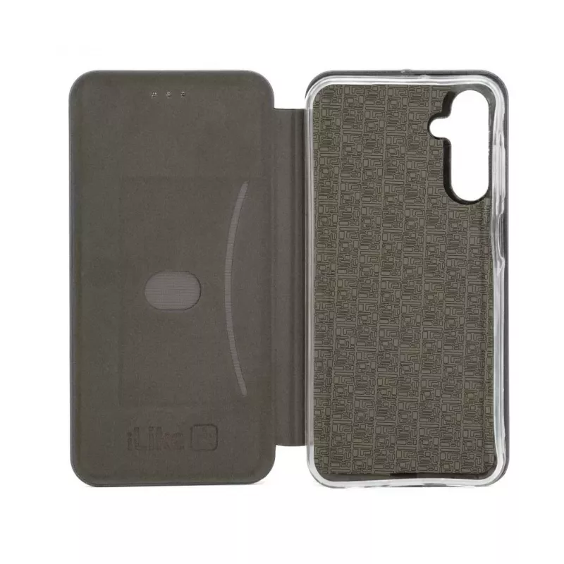 iLike Samsung Galaxy A55 Book Case Black