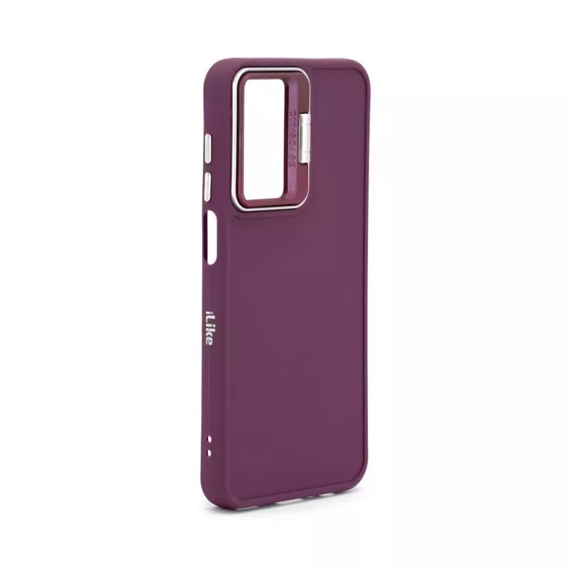 iLike Samsung Galaxy A35 Hybrid Case su fotoaparato stovu slyvinė