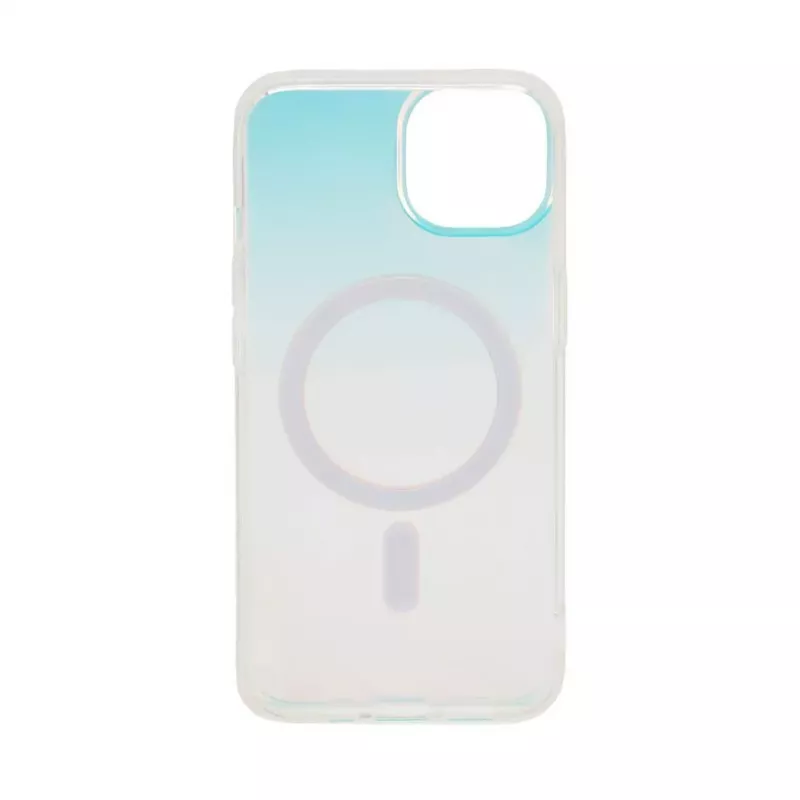 Evelatus Apple iPhone 15 Skaidrus Gradientinis Magnetinis Dėklas Chameleonas