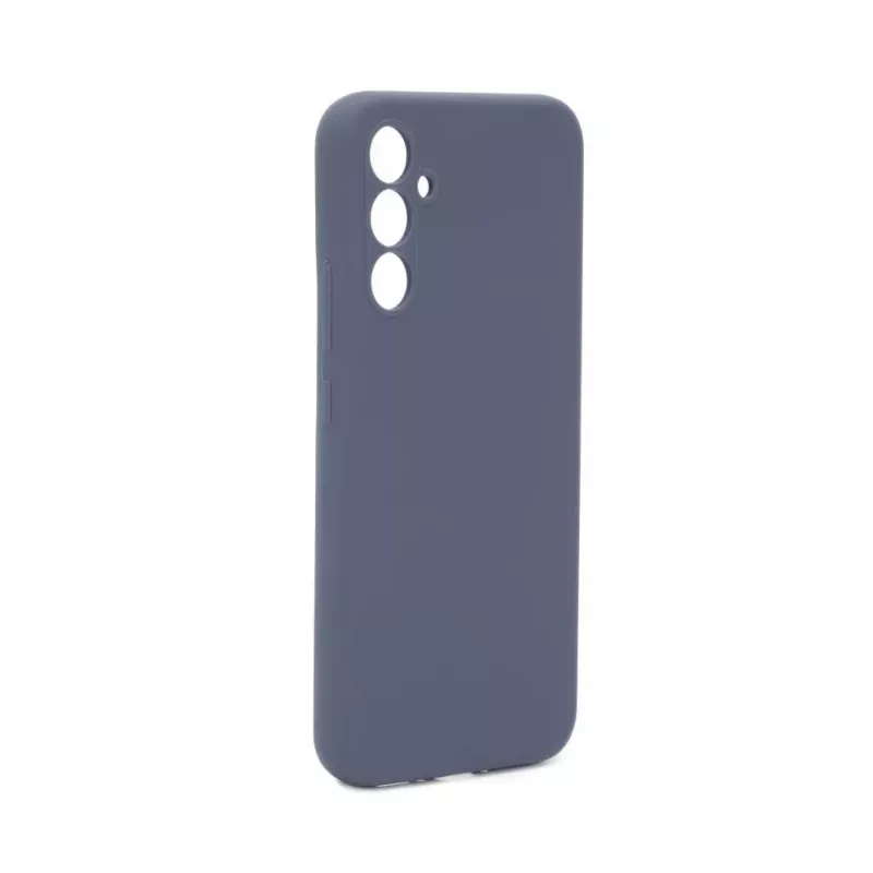 Evelatus Samsung Galaxy A15 Premium Soft Touch Silicone Case Midnight Blue