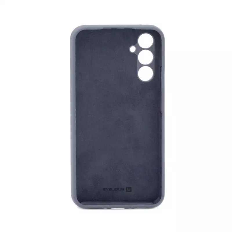 Evelatus Samsung Galaxy A15 Premium Soft Touch Silicone Case Midnight Blue