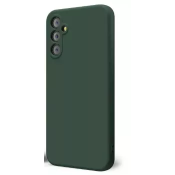 Evelatus Samsung Galaxy A15 Premium Soft Touch Silicone Case Pine Green