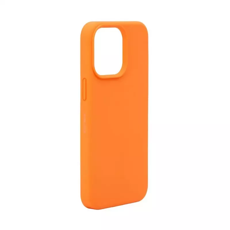 Evelatus Apple iPhone 15 Pro Max Premium MagSafe Soft Touch Silicone Case New Function Orange