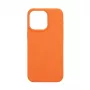 Evelatus Apple iPhone 15 Pro Max Premium MagSafe Soft Touch Silicone Case New Function Orange