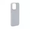 Evelatus Apple iPhone 15 Pro Premium Magsafe Soft Touch Silicone Case New Function Grey Blue