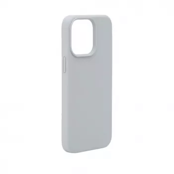 Evelatus Apple iPhone 15 Pro Max Premium Magsafe Soft Touch Silicone Case New Function Grey Blue
