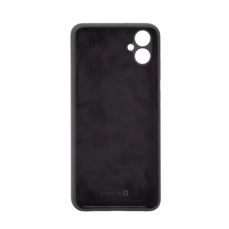 Evelatus Samsung Galaxy A05 Premium Soft Touch Silicone Case Black