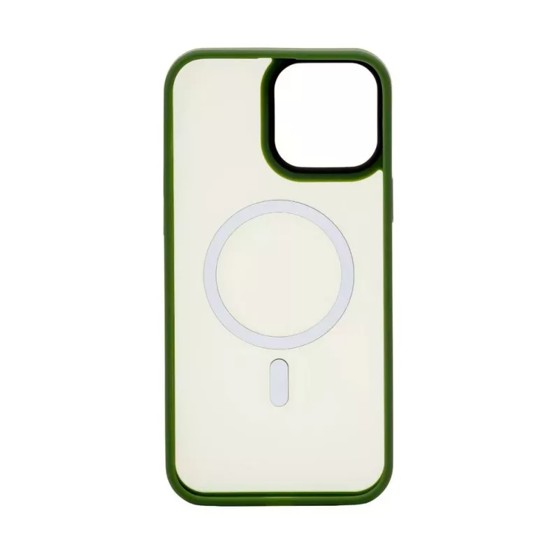 Evelatus Apple iPhone 13 Pro Max Hybrid Case With MagSafe PC+TPU Green