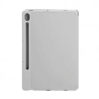 Evelatus Galaxy Tab S9 FE Tablet Case su imituotu mikropluoštu viduje sidabrinis