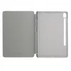 Evelatus Galaxy Tab S9 Tablet Case su imituotu mikropluoštu viduje sidabrinis