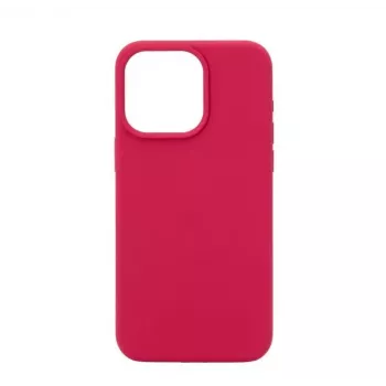 Connect Apple iPhone 15 Pro Max Premium Magsafe Soft Touch Silicone Case New Function Rose Red