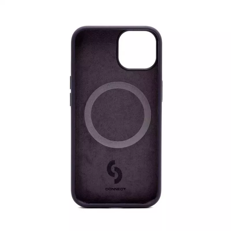 Connect Apple iPhone 14 Premium MagSafe Soft Touch Silicone Case New Function Purple