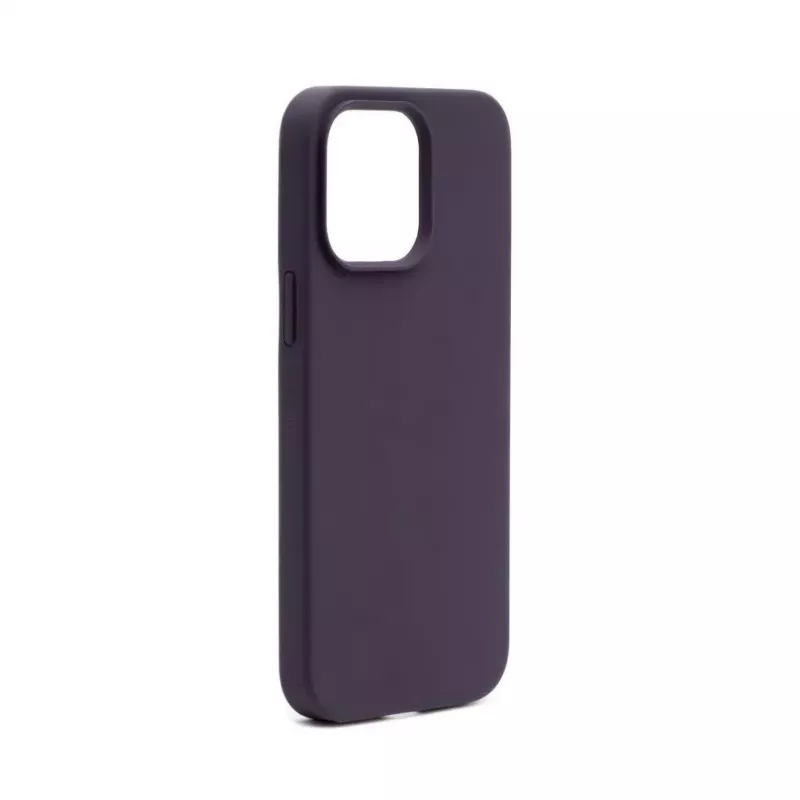 Connect Apple iPhone 14 Pro Premium MagSafe Soft Touch Silicone Case New Function Purple