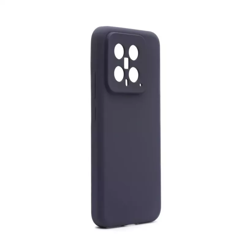 Connect Xiaomi 14 Pro Premium Quality Magnetic Soft Touch Silicone Case Midnight Blue