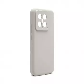Connect Xiaomi 14 Premium kokybės magnetinis minkšto prisilietimo silikoninis dėklas pilkas