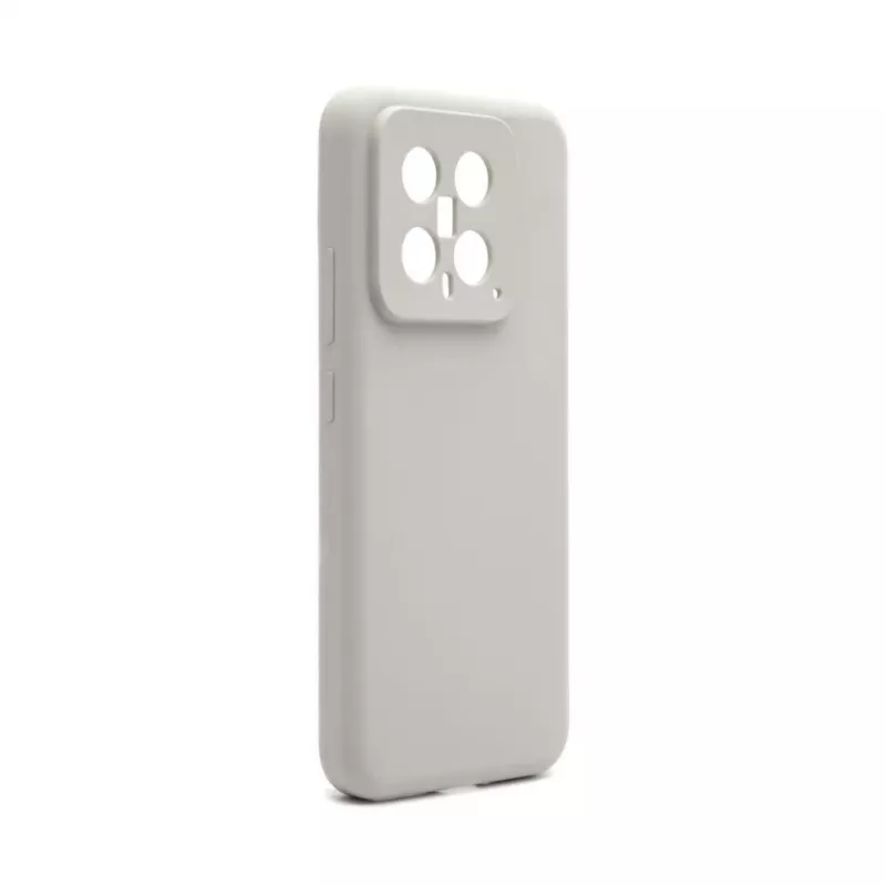 Connect Xiaomi 14 Premium kokybės magnetinis minkšto prisilietimo silikoninis dėklas pilkas
