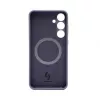 Connect Samsung Galaxy S24 Premium Quality Magnetic Soft Touch Silicone Case Midnight Blue