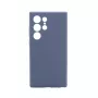 Connect Samsung Galaxy S24 Ultra Premium Quality Magnetic Soft Touch Silicone Case Midnight Blue