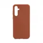 Connect Samsung Galaxy S23 FE Premium Quality Magnetic Soft Touch Silicone Case Saddle Brown