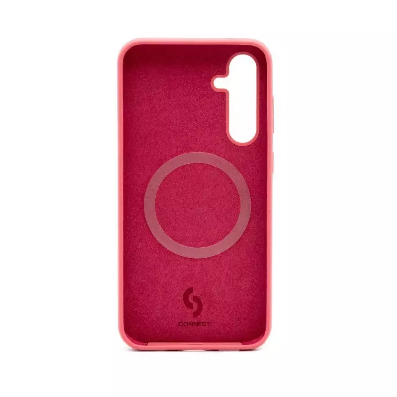 Connect Samsung Galaxy S23 FE Premium Quality Magnetic Soft Touch Silicone Case Camelia
