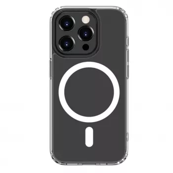Connect Apple iPhone 14 Pro skaidrus dėklas su MagSafe permatomas
