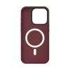 Connect Apple iPhone 15 Pro Max Hybrid Case With Magnetic PC+TPU Plum